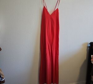 Zara Red Maxi Dress